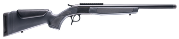 CVA Scout 450 Bushmaster 22" 1rd Single Shot Rifle - Blued/Stealth Gray