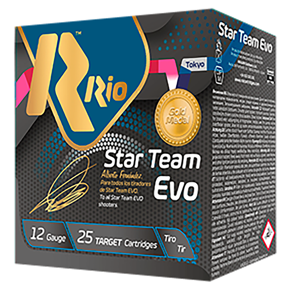 Rio Ammunition Star Team EVO 12 Gauge 2.75" 1 oz #7.5 Shot 25 Rd - Box or Case