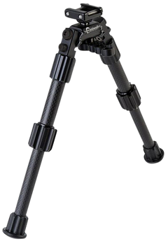 Caldwell Accumax Premium Pic Rail Bipod 9-13" Black Carbon Fiber
