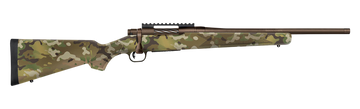 Mossberg Patriot Compact 308 Win 18" 5+1 Bolt-Action Rifle - Cerakote / MultiCam