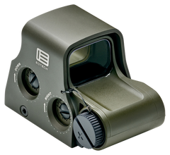 EOTech XPS2-0 1x 1 MOA Red Dot/68 MOA Ring Holographic Sight - OD Green