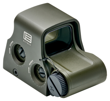 EOTech XPS2-0 1x 1 MOA Red Dot/68 MOA Ring Holographic Sight - OD Green