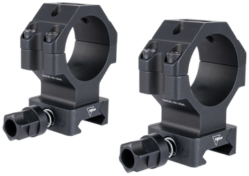 Trijicon Scope Rings w/ Q-LOC Technology 34mm Extra High Matte Black Aluminum - Picatinny