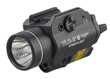 Streamlight TLR-2 G 300 Lumens White LED/Green Laser Weapon Light - Black Anodized