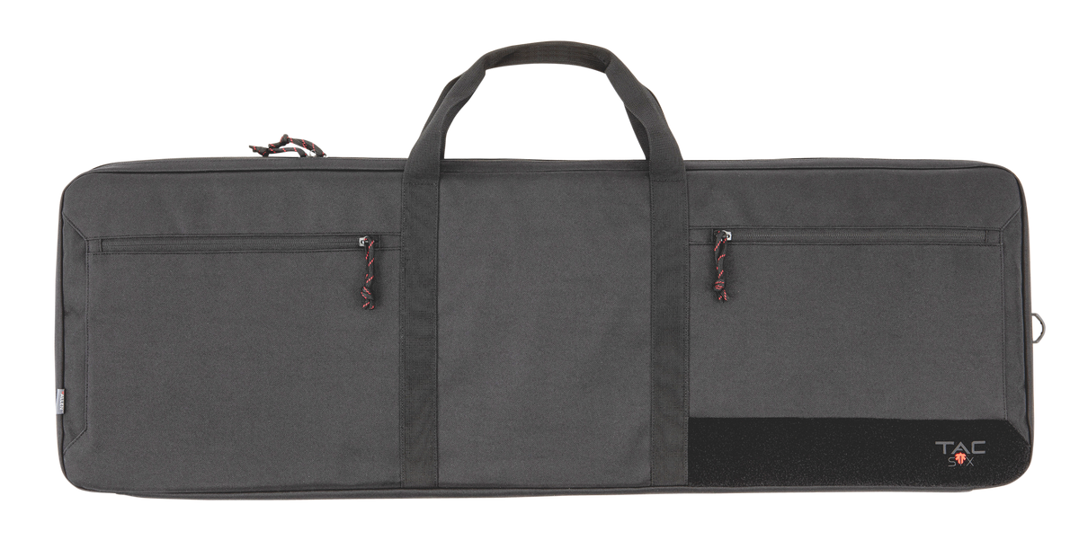 Tac Six 10821 Division 38" Tactical Rifle Case Black 600D Polyester Lockable