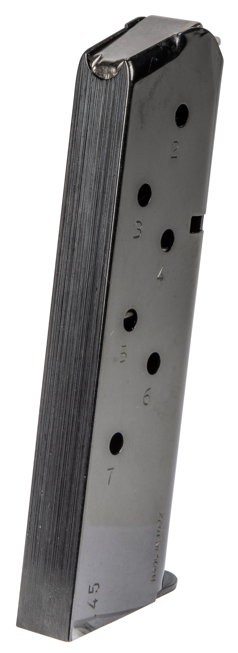 Mec-Gar 1911 Government 45 ACP 7rd Blued Carbon Steel Magazine
