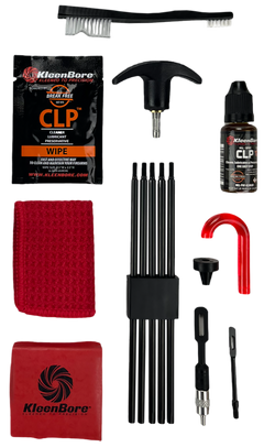 Kleen-Bore UK213 Universal Cleaning Kit .22 Cal-12 Gauge Handguns/Rifles/Shotguns
