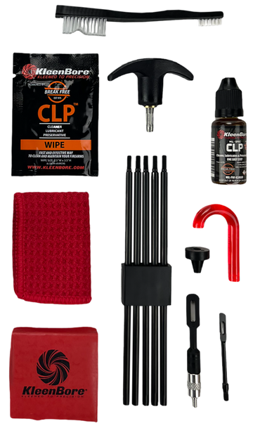 Kleen-Bore UK213 Universal Cleaning Kit .22 Cal-12 Gauge Handguns/Rifles/Shotguns