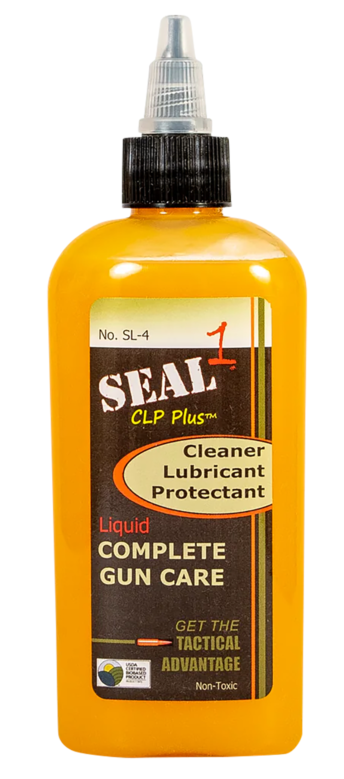 Seal 1 SL4 CLP Plus Liquid 4 oz Squeeze Bottle - Firearm Cleaner/Lubricant/Protectant