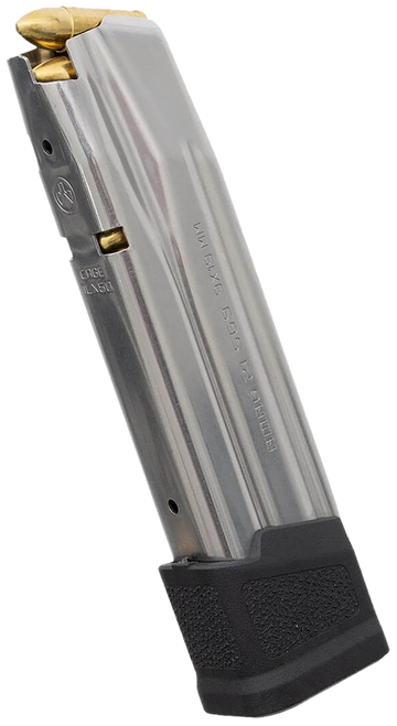 Magpul Industries AMAG 21rd 9mm Luger Stainless Steel/Polymer Pistol Magazine for Sig P320/M17 - Silver/Black