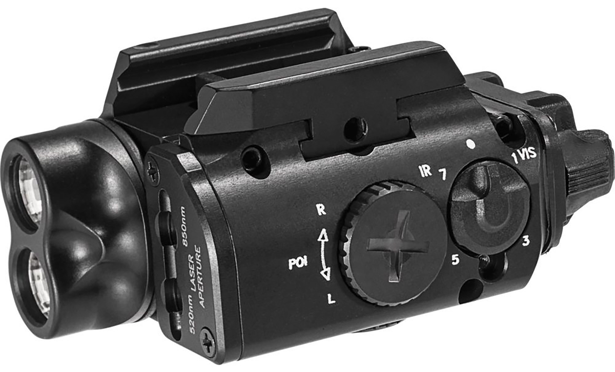 SureFire XVL2-IRC 400 Lumen White LED/Green Laser/IR Illuminator Pistol/Carbine WeaponLight - Black