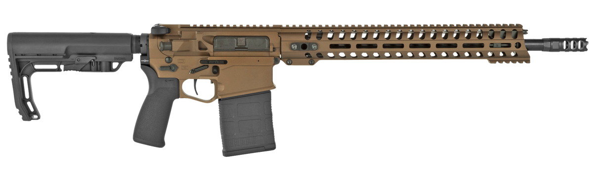 Patriot Ordnance Factory Revolution 7.62x51mm NATO 16.5" 20+1 Semi-Auto Rifle - Bronze