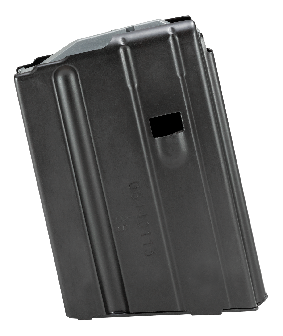 DuraMag SS 10rd 22 Nosler/6.8 SPC AR-15 Magazine - Black w/ Gray Follower