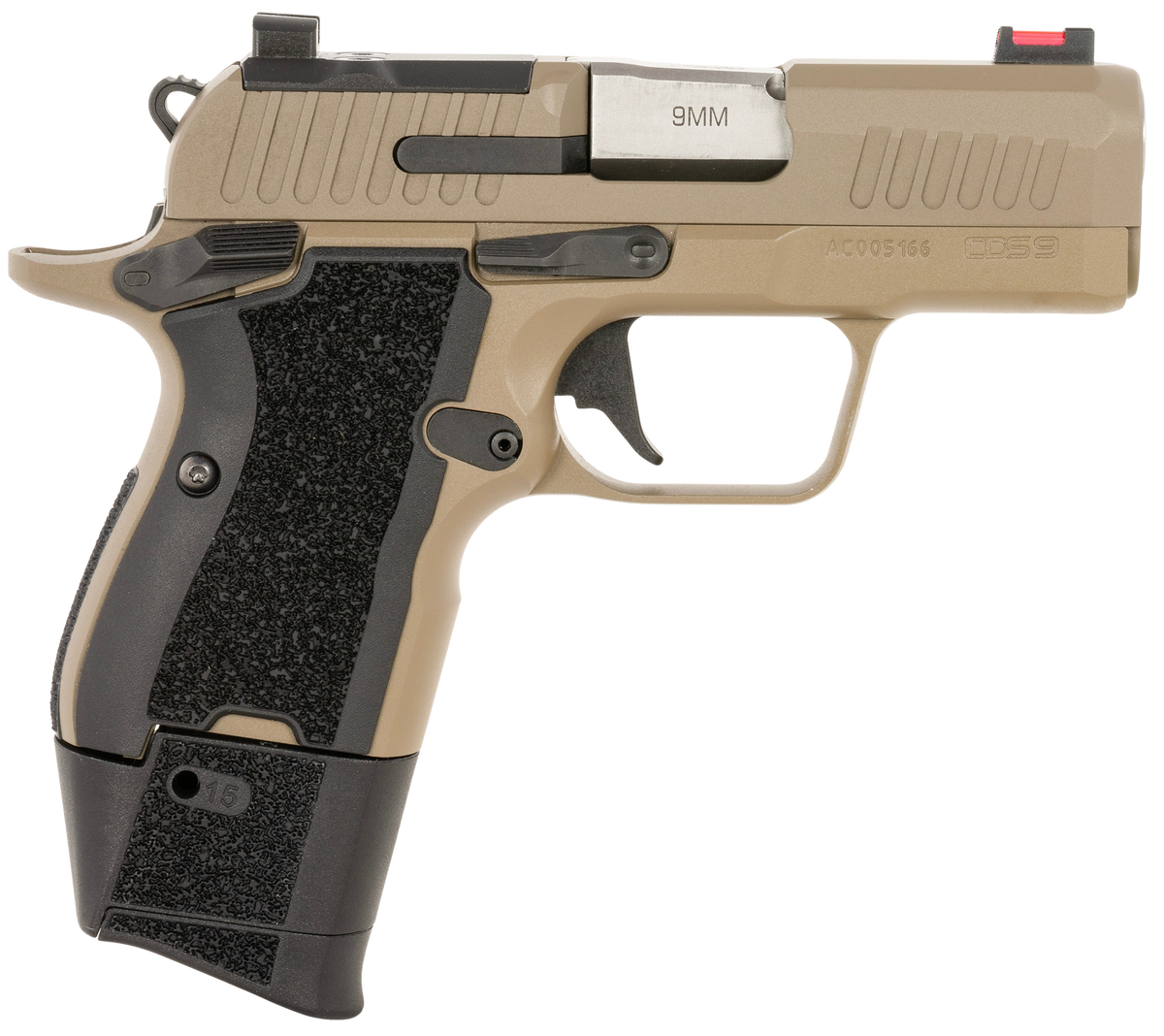 Kimber CDS9 Lite 9mm Luger 3.18" 15+1 Optic Ready Semi-Auto Pistol - FDE