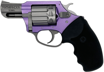 Charter Arms Pathfinder Lavender Lady 22 WMR 2" 8rd SAO Revolver - Lavender Aluminum/SS