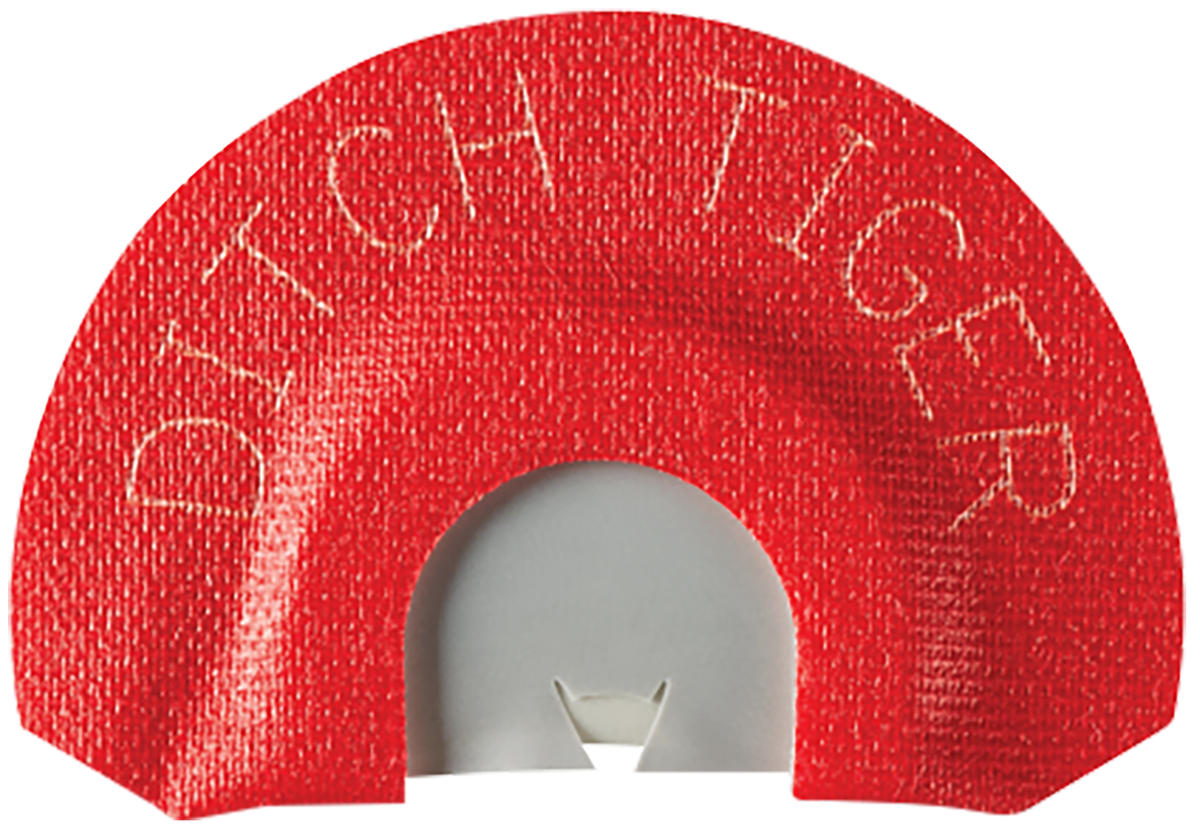 Johnny Stewart Wildlife Calls Ditch Tiger Diaphragm Call Red Latex