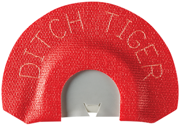 Johnny Stewart Wildlife Calls Ditch Tiger Diaphragm Call Red Latex
