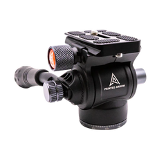 Painted Arrow FH1 Micro Fluid Tripod Head Black - 9.6 oz with Arca-Swiss Plate