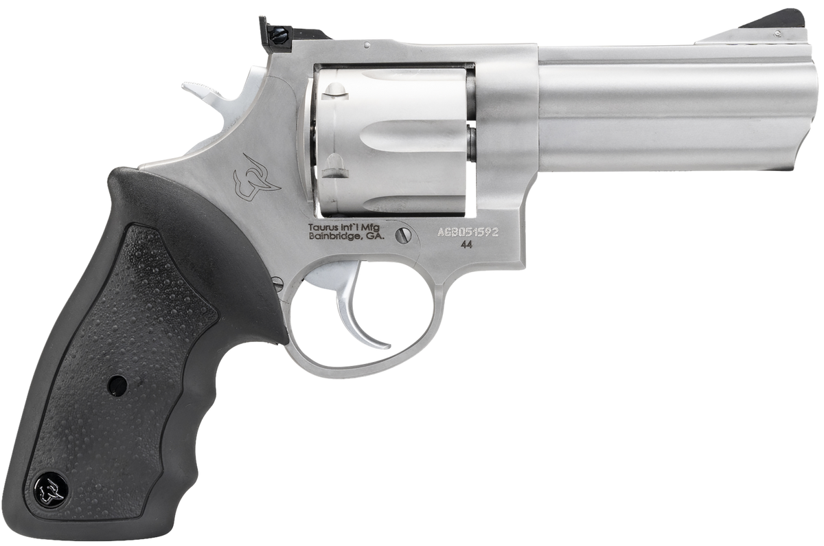 Taurus Model 44 44 Rem Mag 4" Ported 6-Shot DA/SA Large Frame Revolver - Matte Stainless