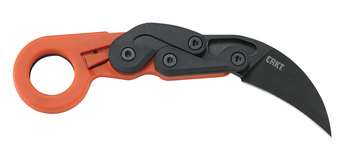 Columbia River 4041O Provoke 2.47" Folding Karambit Plain 1.4116 SS Orange Grivory
