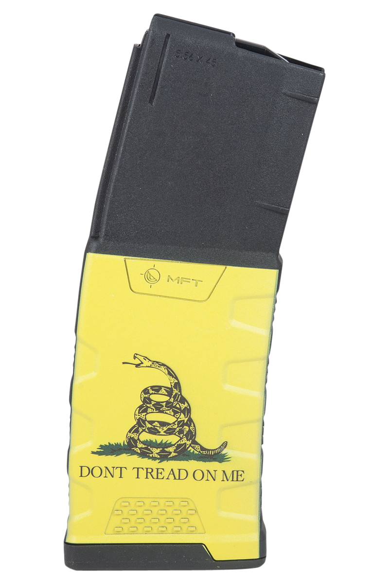 Mission First Tactical Extreme Duty EXD 30rd 5.56/.223 AR-15/M4 Polymer Magazine - Gadsden Flag