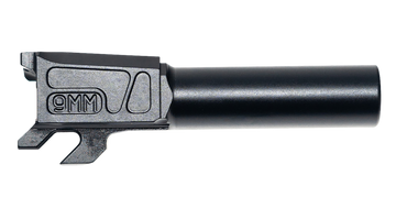 Faxon Firearms Duty Series 9mm Luger 3.1" Black Nitride Drop-In Pistol Barrel - Fits M&P Shield/Shield Plus