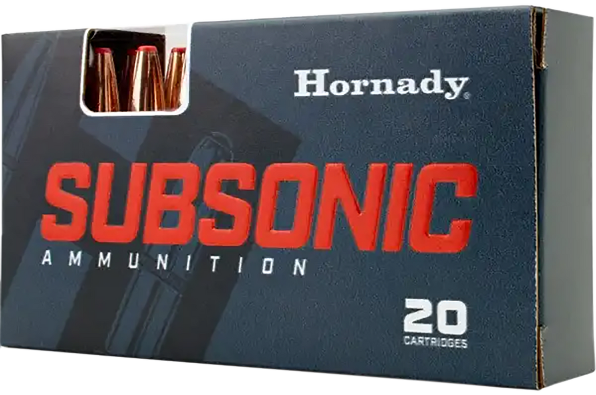 Hornady Subsonic 45-70 Government 410gr Sub-X 20rd Box/10 Case - Box or Case