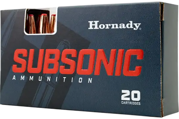 Hornady Subsonic 45-70 Government 410gr Sub-X 20rd Box/10 Case - Box or Case