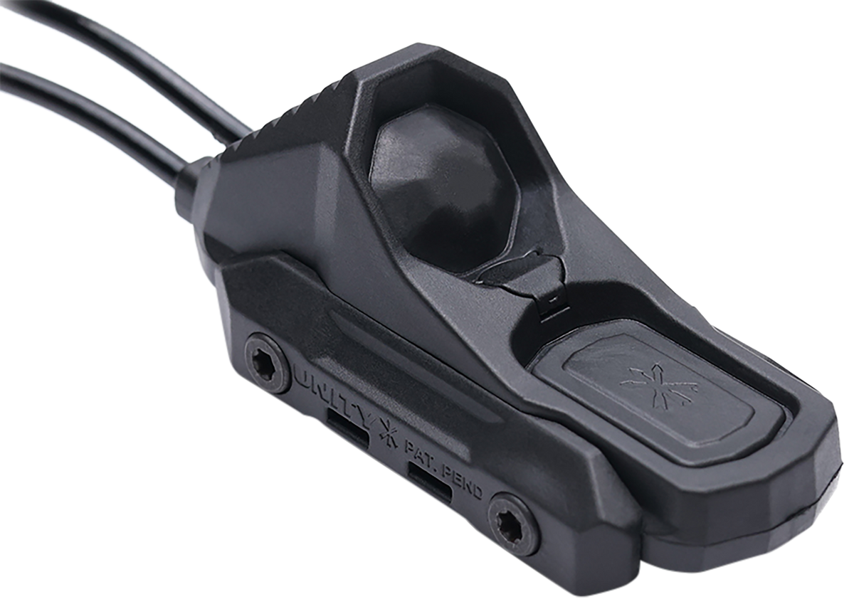 Unity Tactical Axon Sync 7" Dual-Button Remote Switch for SureFire/Crane Laser - Black