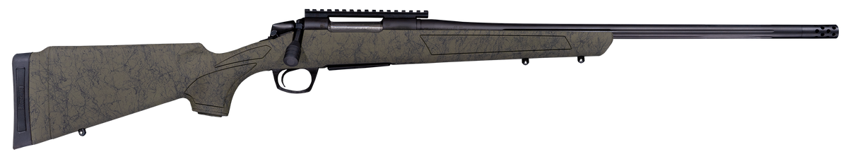 CVA Cascade XT 450 Bushmaster 22" 4+1 Bolt Action Rifle - OD Green / Graphite Black Cerakote