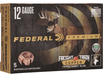 Federal Premium Freight Train 12 Gauge 2.75" 300gr Sabot Slug - Box or Case