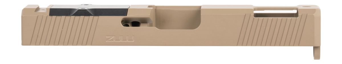 Zaffiri Precision Z-Series Ported Slide 9mm Luger RMR Cut - Fits Glock 19 Gen 3 - FDE