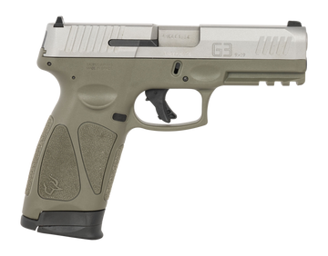 Taurus G3 9mm Luger 4" 17+1 Semi-Auto Pistol - OD Green/Stainless