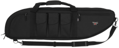 Tac Six Batallion 38" Tactical Rifle Case Black Endura Lockable