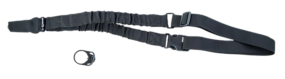 Caldwell 156215 Single Point Tactical Sling Black Nylon Adjustable Bungee AR Platform