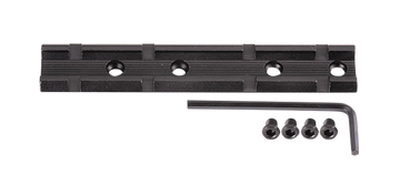 Traditions A1780 1-Piece Scope Base for Break-Open Muzzleloader - Black Aluminum