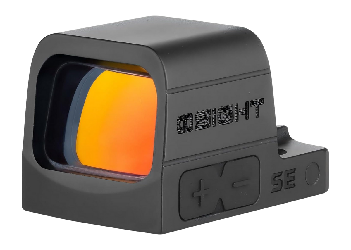 OSIGHT SE Enclosed 2 MOA Red Dot/32 MOA Circle Reflex Sight - Matte Black