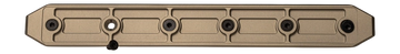 Q LLC Q-Sert 12" ARCA-Swiss Bolt-On Rail Plate - Flat Dark Earth