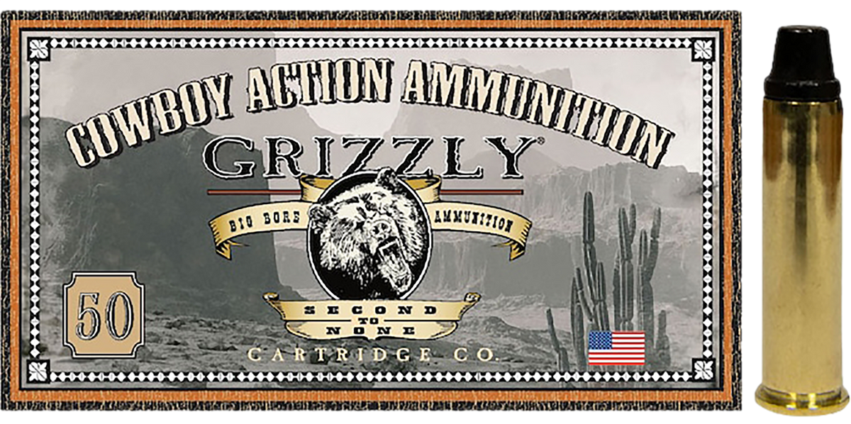 Grizzly Ammo GC357M2 .357 Mag 158gr Semi Wad-Cutter 50/Box - Box or Case