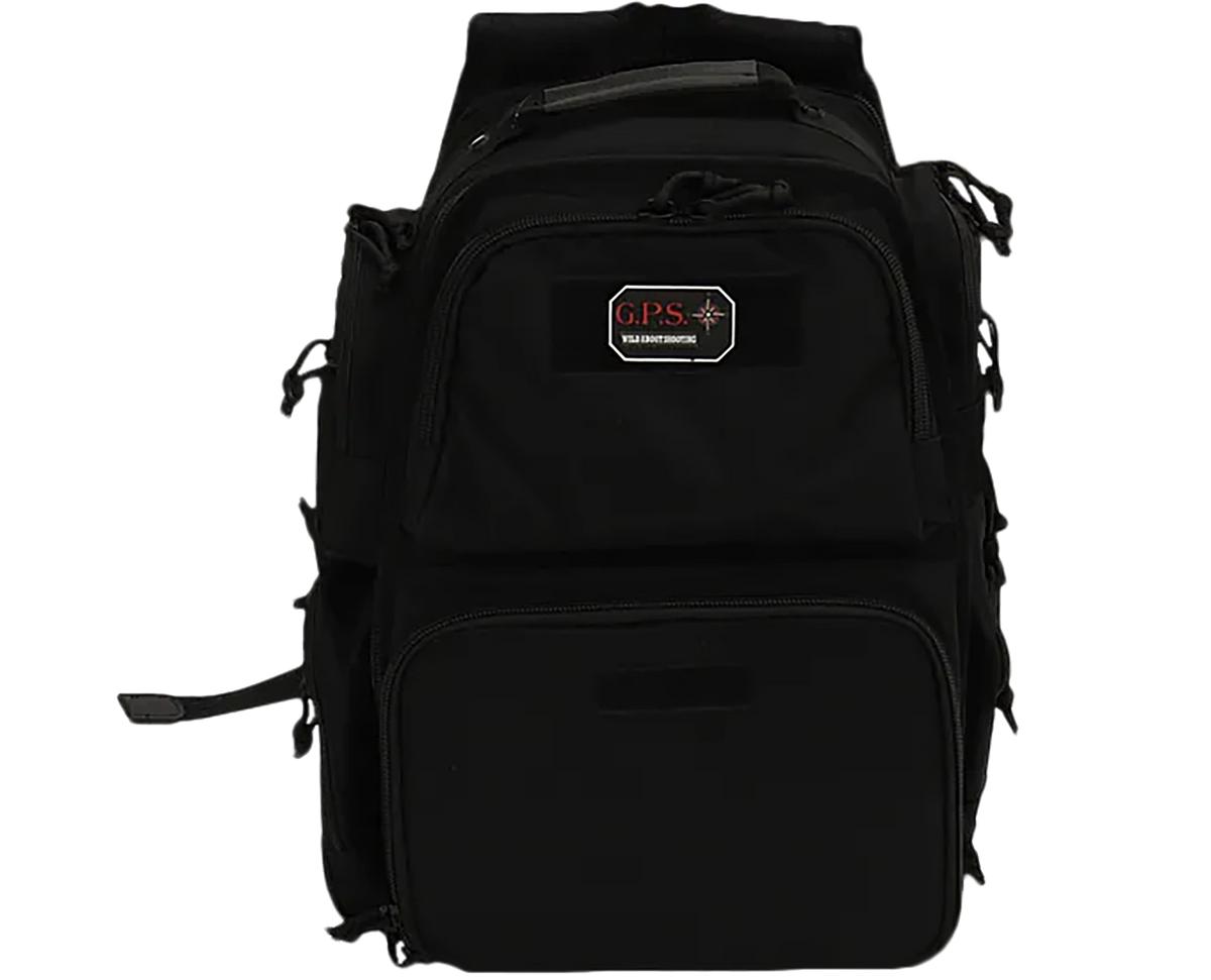 G Outdoors Executive Backpack Black Holds 5 Handguns