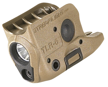 Streamlight TLR-6 100 Lumen White LED/Red Laser Weapon Light - Flat Dark Earth - Glock 42/43/43X/48