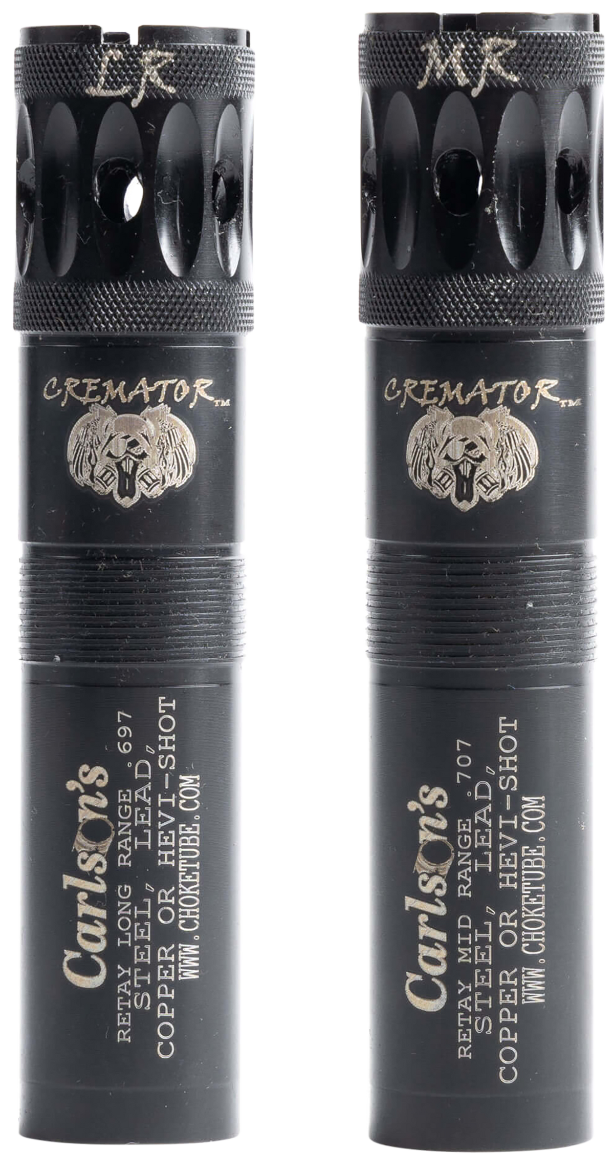 Carlsons Cremator 12 Gauge Retay Ported Choke Tube Set - Close/Mid/Long Range - 17-4 Stainless Steel