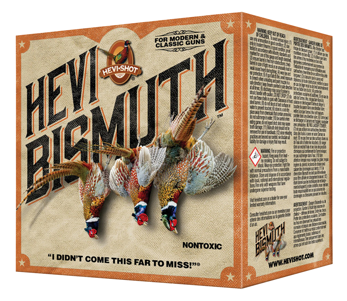 Hevishot HEVI-Bismuth Upland 16 Gauge 2.75" 1-1/8 oz #3 Shot 1325 fps - Box or Case