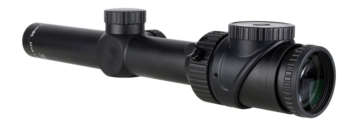 Trijicon AccuPoint 1-8x24 Riflescope BDC Hunter Holds Green Dot 30mm Tube Satin Black