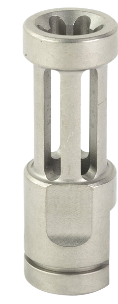 Samson Flash Hider Stainless Steel Slip-On for Ruger 10/22 - 2.5\" OAL