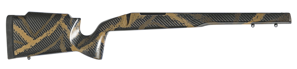 Proof Research Mountain Tactical Hunter Brown Sponge Medium Action Right Hand Rifle Stock