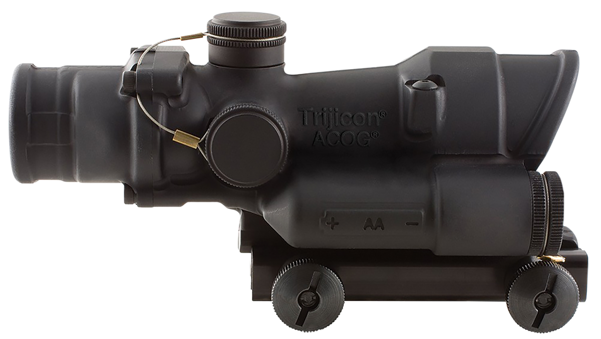 Trijicon 100394 ACOG 4x32mm LED Illuminated Red Horseshoe Dot .223/5.56 BDC Riflescope - Matte Black
