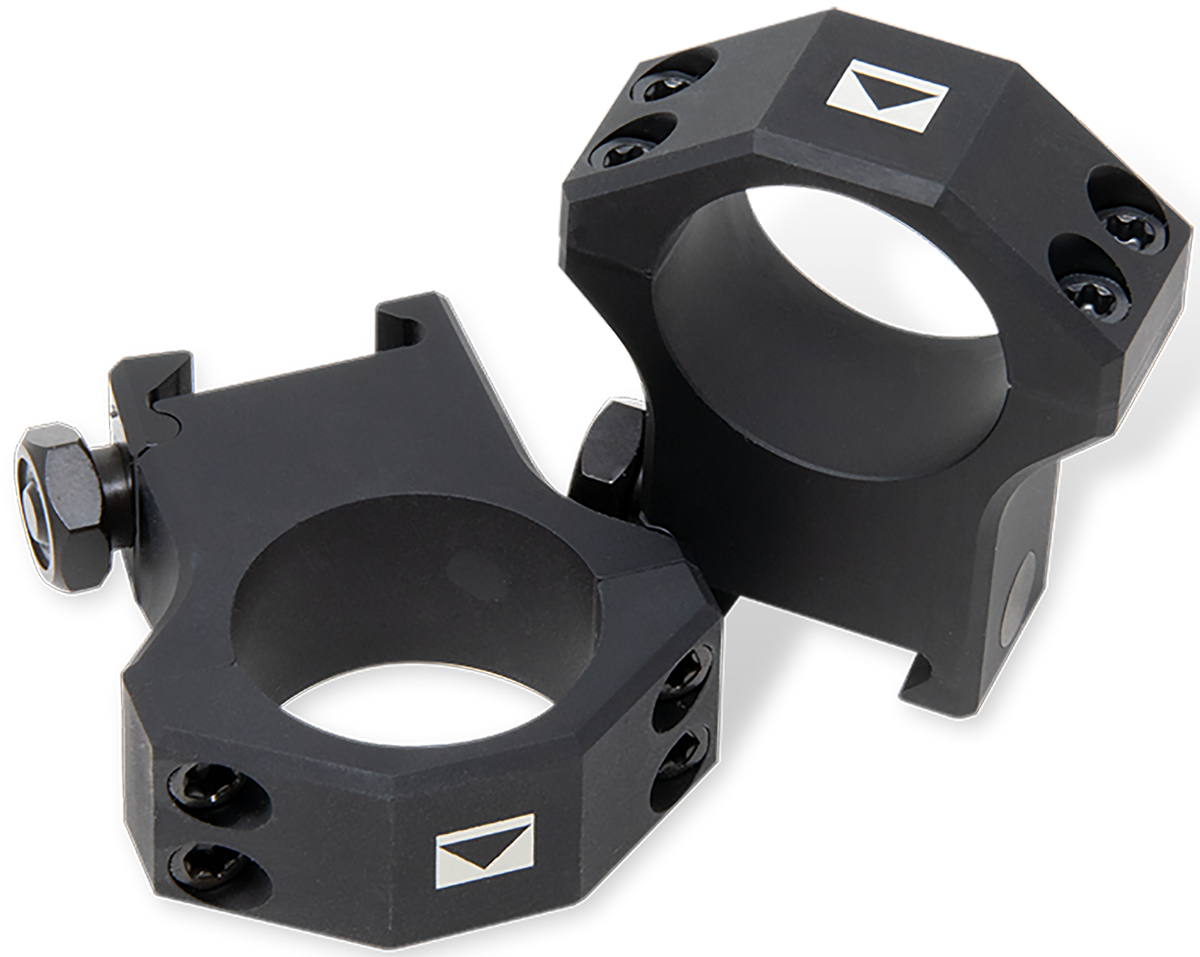 Steiner 5960 T-Series 30mm Tube Low .885" Matte Black Aluminum Scope Ring Set