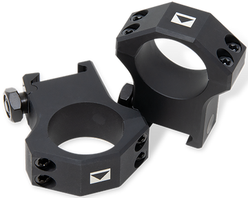 Steiner 5960 T-Series 30mm Tube Low .885" Matte Black Aluminum Scope Ring Set