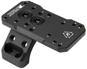 Strike Industries ASM Ring Cap Multi-Optic Mount System - Black Anodized Aluminum